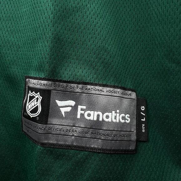2023/24 Fanatics  Green Minnesota Wild Home Breakaway Jersey Men's Size L NWT - Picture 8 of 9